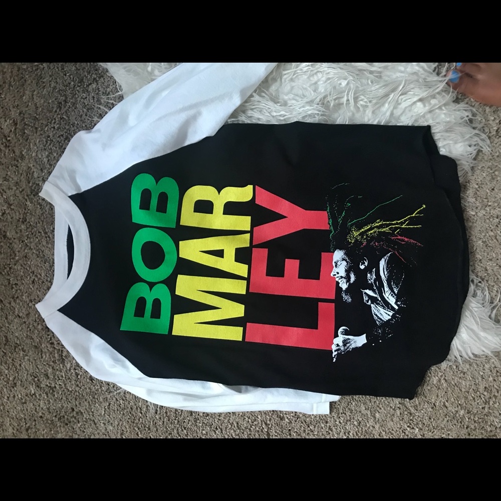 Bob Marley Baseball Tee